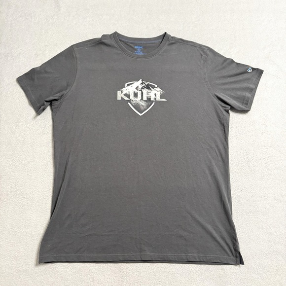 Kuhl Other - KUHL Wildfibre‎ Shirt Mens XL Gray Outdoors Casual Comfort Short Sleeve  Organic